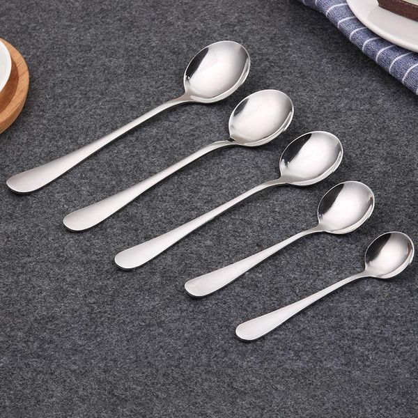 

spoons stainless steel spoons, cutlery, long handle coffee children's