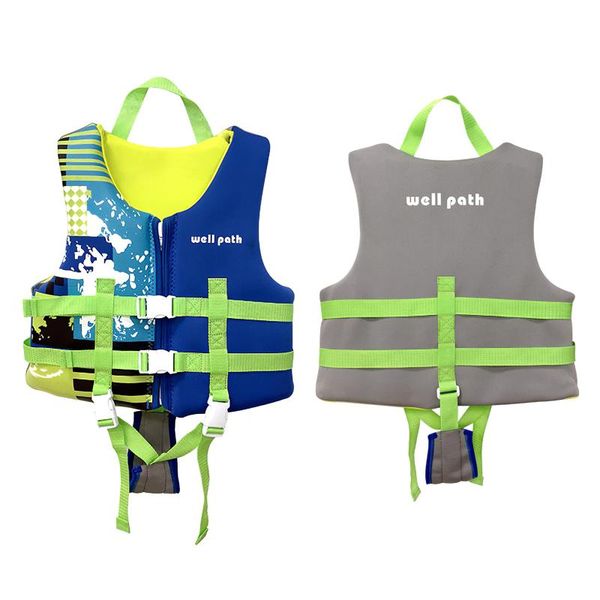 

life vest & buoy comfortable foam big buoyancy suit multifunctional baby life-saving colorful for swimming boating sunscreen kid drifting
