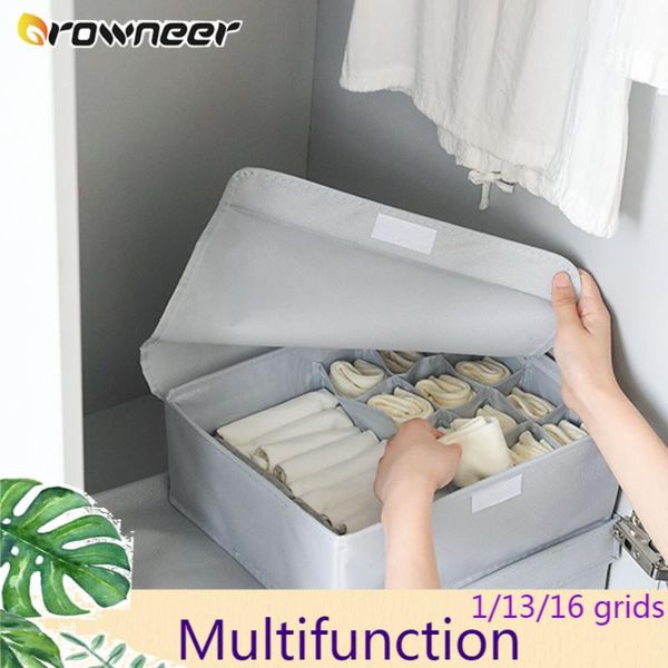 

storage drawers 1/13/16 grids foldable underwear box drawer bras socks tie organizer multi-function oxford closet organizers