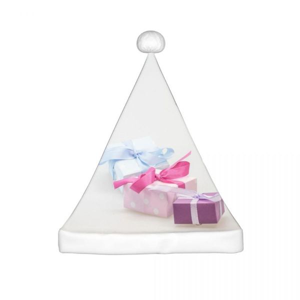 

wide brim hats gift parcel surprise ribbon christmas men woman merry hat, Blue;gray