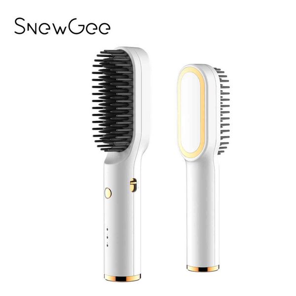 

new wirels comb portable electric stick curling dual-purpose hair straightener