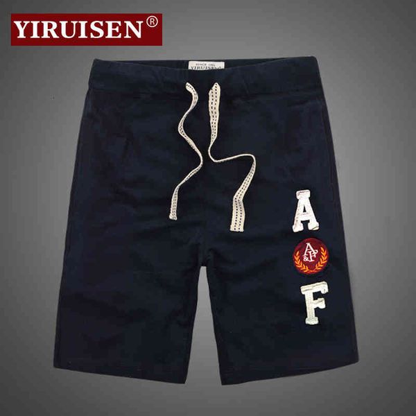 

men shorts 2021 pure cotton sports shorts men's casual 5-point, White;black