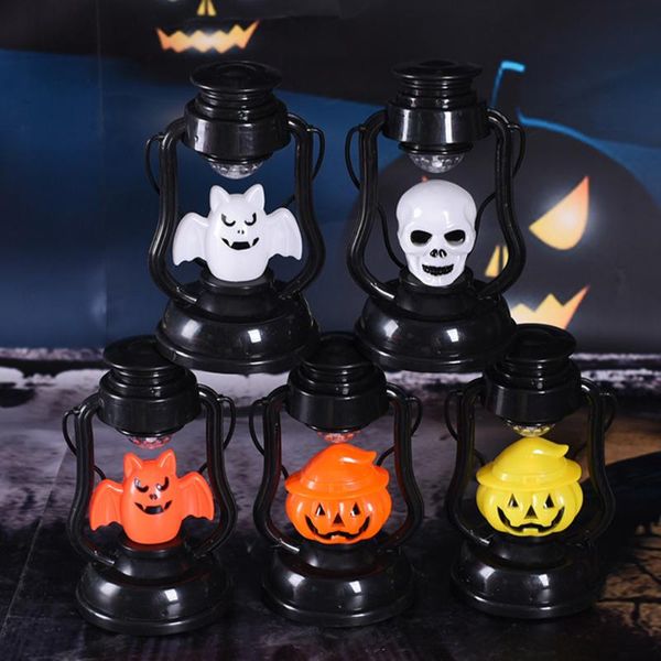 

halloween hand lantern decorative vintage decoration witch pumpkin ghosts night light scary lamp decor party