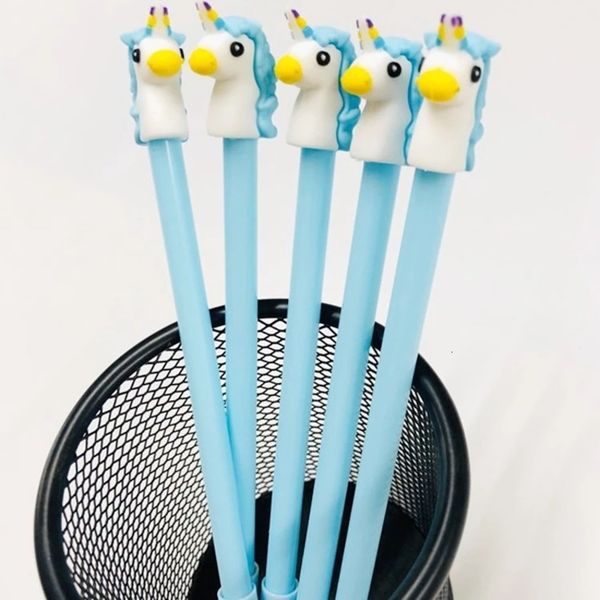

pens soft silicone head water based cartoon neutral student black writing
