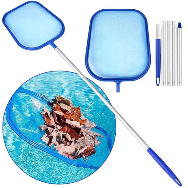 

pool & accessories swimming cleaning leaf skimmer mesh frame net for pool/salvaging water garbage fish pond