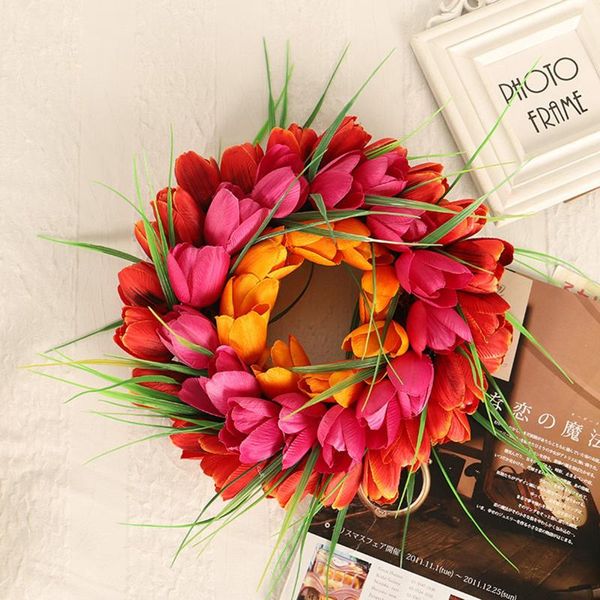 

selling flower hanging garlands kawaii room decor european-style simulation garland rattan ornaments artificial wreath decorative flower