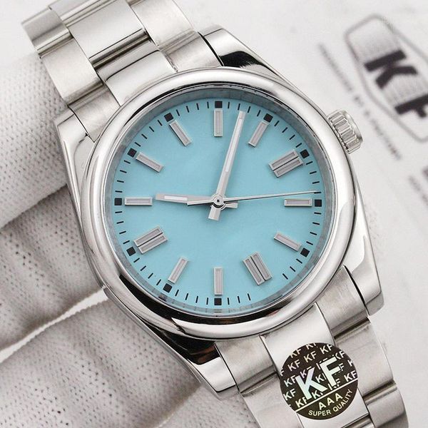 

wristwatches sapphire crystal fashion mens automatic mechanical movement watch stainless steel sport watches 41mm, Slivery;brown