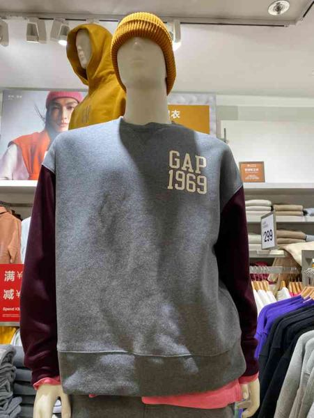 

brand hoodie xu gap men's fleece pullover 665570 / 665548 735889, Black