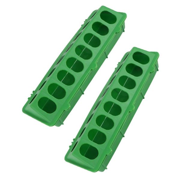 

other bird supplies 2pcs feeders pigeon feeding trough boxes birds food dispensers