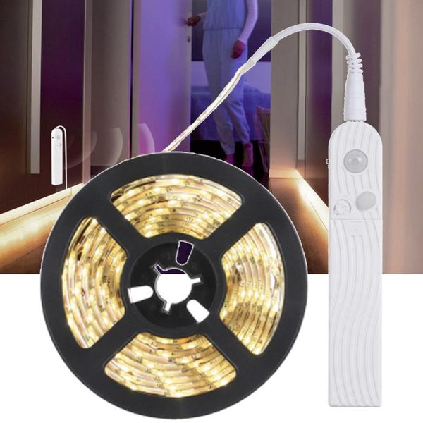 

infrared pir motion sensor led kitchen light dc 5v-12v tape lamp for closet cabinet wall decoration under bed 1m 2m 3m