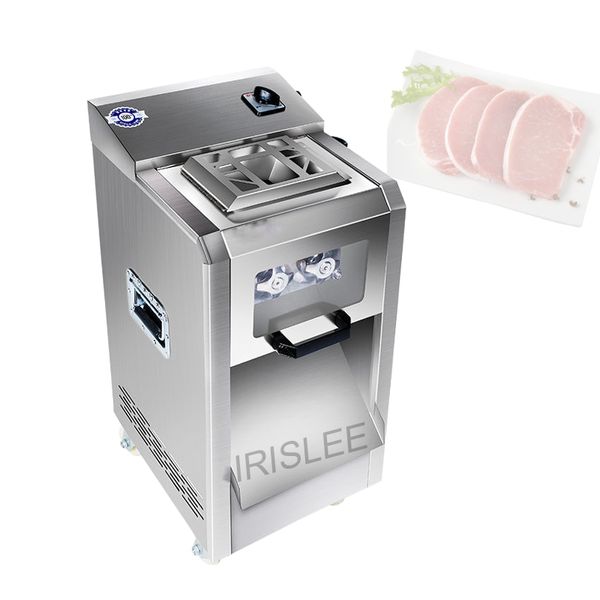 Mutfak dikey et dilimleyici makinesi çok fonksiyonlu et kesme otomatik çıkarılabilir bıçak grubu finasyon yapımcısı