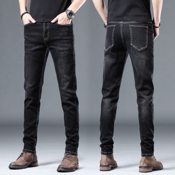 

casual mens jeans spring and summer fashion trend jeans size 29 38 42, Blue