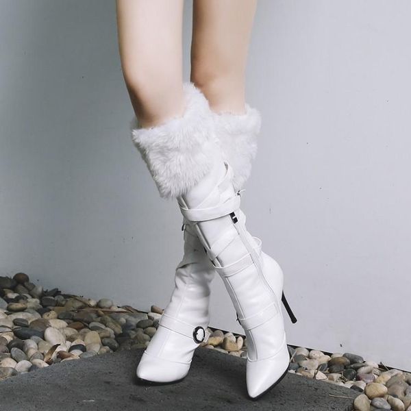 

boots states of fund 2021 autumn winters is their knee-high yard with pointed zip boot code 2725, Black