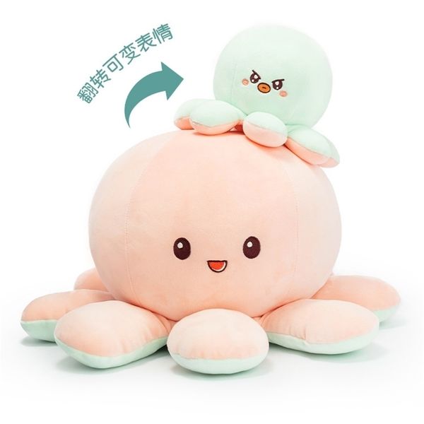 

two sided dolls double-sided face angry ocs flip small ocs plush doll