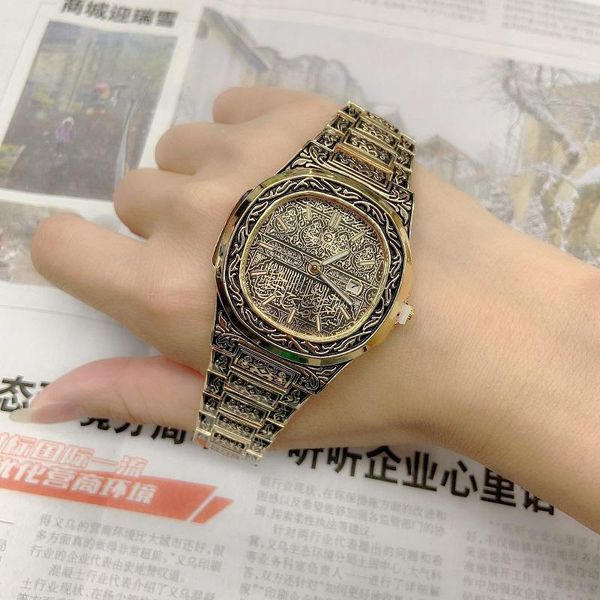 

wristwatches retro watches 2021 watch design casual clock luxury men's auto date calendar gift female for men relogio feminino, Slivery;brown