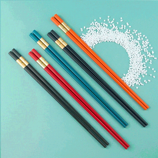 

chopsticks household high temperature resistant moisture-proof, slip-proof and mildew-proof alloy color