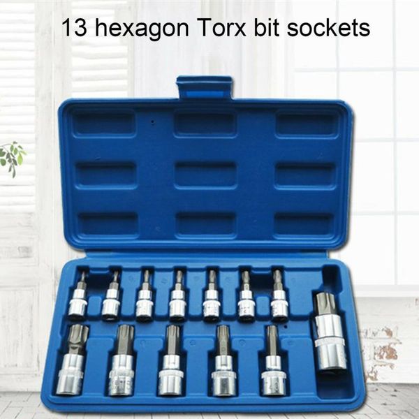 

professional hand tool sets hexagonal torx socket wrench nozzle head star screwdriver t-type 6-angle pozi