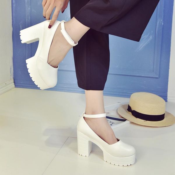 

dress shoes leather platform women spring autumn 2021 arrival designer black fashion ladies flats woman harajuku big
