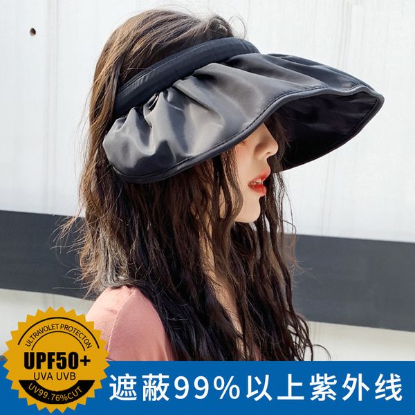 

sun shell fairy sun net red anti ultraviolet summer hat, Yellow