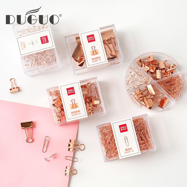 

filing supplies duguo cute stationery long tail clip small fresh data folder bill office dovetail various combinations