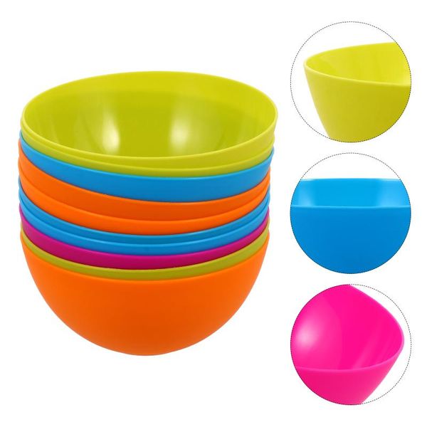 

bowls 10pcs unbreakable bowl lightweight soup noodle tableware