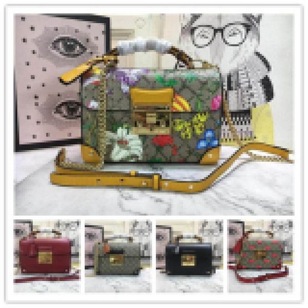 

designer luxury signature padlock small handle bag beige leather small pad lock apple edition shoulder bag size 24x17x10cm new dkft