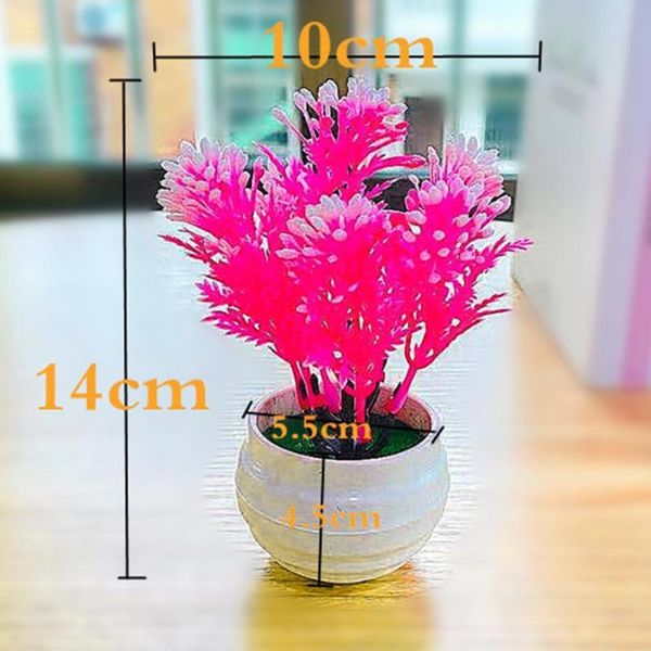 

artificial plastic orchid flower plant fake silk wedding arrangement for home decoration decorative flowers & wreaths