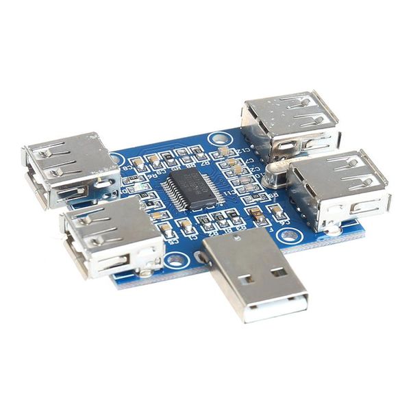

hubs dc 5 v usb hub usb2.0 4female expansion board module drop