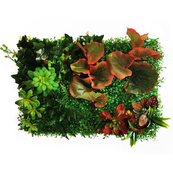 

artificial lawn green garden decoration plants grass home plant panel background office wall hanging decorative flowers & wreaths