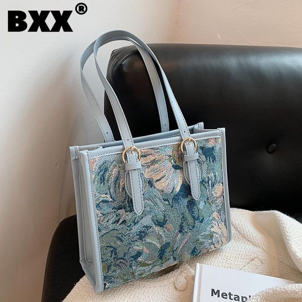 

evening bags [bxx] casual canvas high capacity for women 2021 summer shoulder bag handbags trending luxury travel hand hu678
