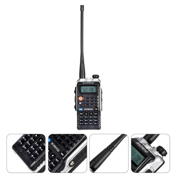 

walkie talkie 1set outdoor handheld intercom wireless interphone with black