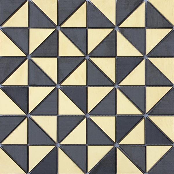 

wallpapers brushed triangle black gold silver stainless steel metal mosaic tile for wall tiles kitchen backsplash bathroom shower