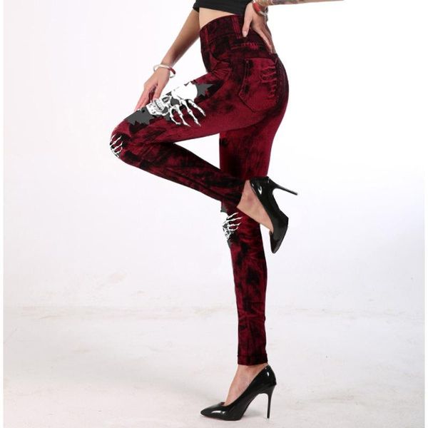 

yoga outfit sport leggings women pants women's halloween print hip lift workout fitness sports for 2021