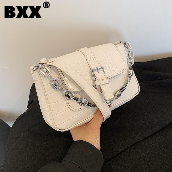

evening bags [bxx] simple solid color pu leather for women 2021 summer shoulder bag handbags trending luxury hand hs388