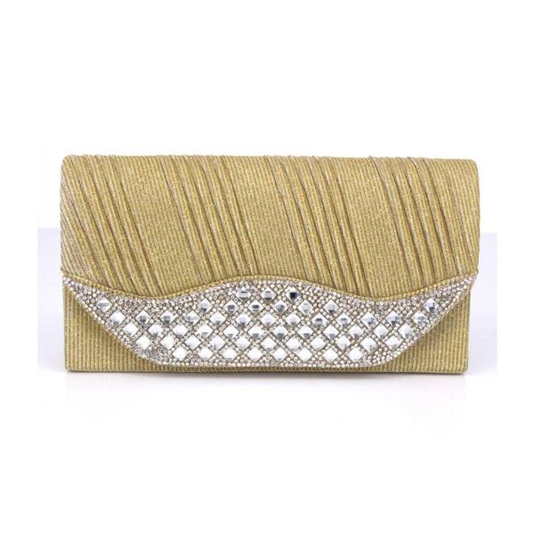 

women fashion satin small black evening bag female messenger banquet bags diamond inlaid dress clutch purse bridal handbags
