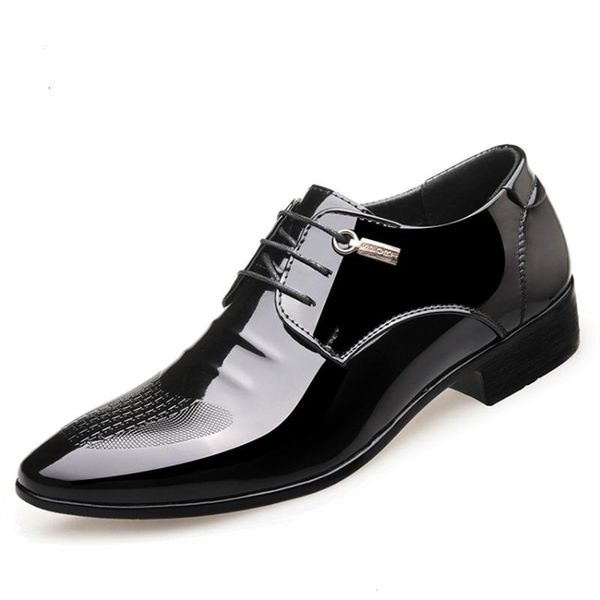 

dress shoes ly quality pu leather pointed toe formal, Black