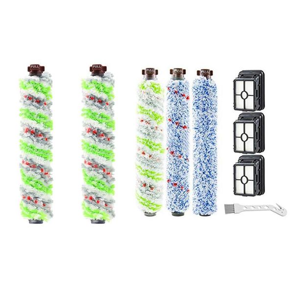 

set vacuum cleaner accessories: 1 pet brush roll & wood floor 1926 crosswave and1866 filter cleaners