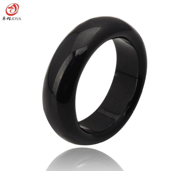 

wedding rings natural black stone crystal jewelry engagement for women and men love gifts bijoux, Slivery;golden