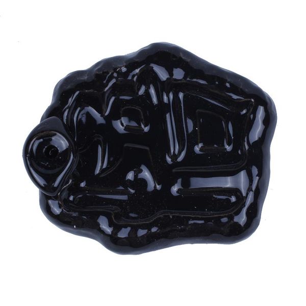 

sachet bags ksfs black ceramic lotus flower incense burner holder #48