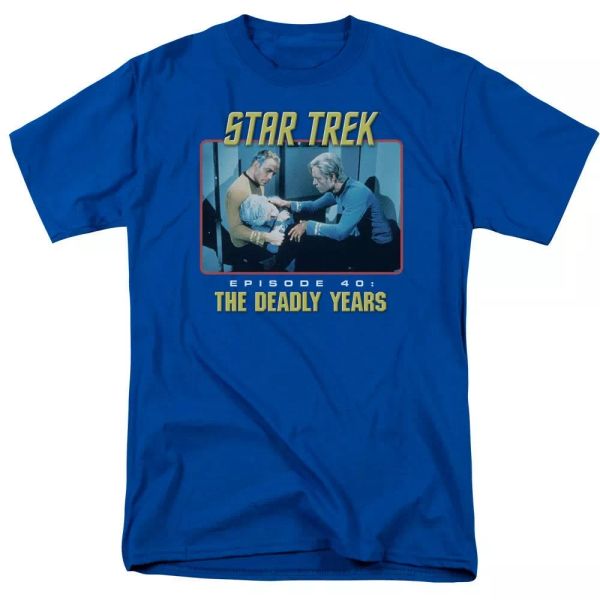 

star trek original episode 40 tv show t-shirt sizes s-3x new, White;black