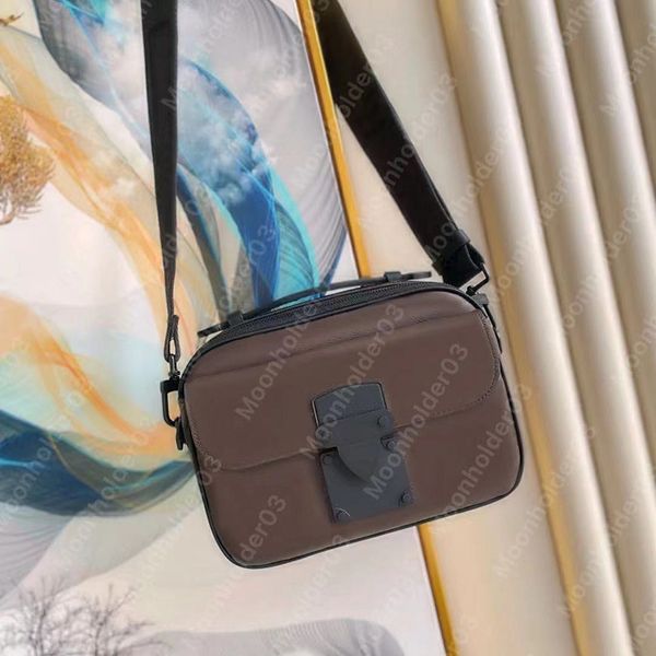 Bolsa de ombro Mini messager de designer Satchels para mulher S lock Moda Cross Body Bolsas de luxo Bolsas de couro genuíno Bolsa de senhora com aba Alça de ombro destacável