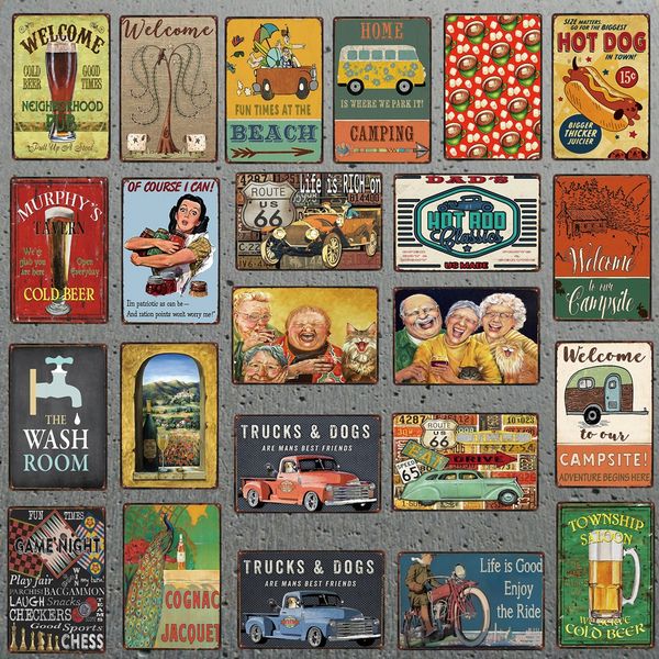 

wash room tin metal sign dog plaque metal vintage wall pub cafe shop home art garage decor iron poster cuadros