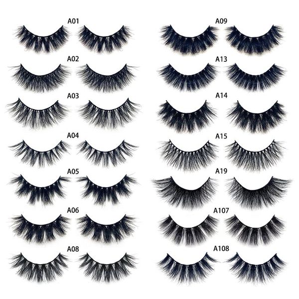 

15~21mm mink eyelashes make up eye lashes lifelike growth lncrease eyesight wedding carnival celebrity d22 false