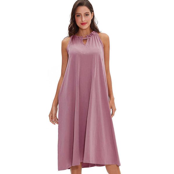 

eco-friendly cotton summer dress very ample for pregnant women super soft comfortable m30130 210526, Black;gray