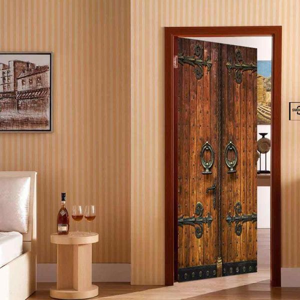 

wallpapers personalized creative door stickers 3d three-dimensional wall classical chinese style factory direct sales diy design
