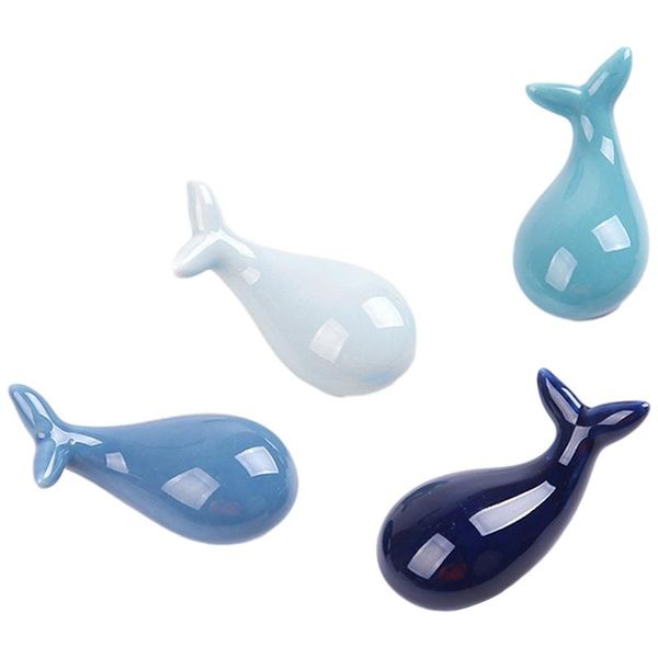 

mats & pads creative cute ceramic household whale style personalized chopstick holder tableware setting table