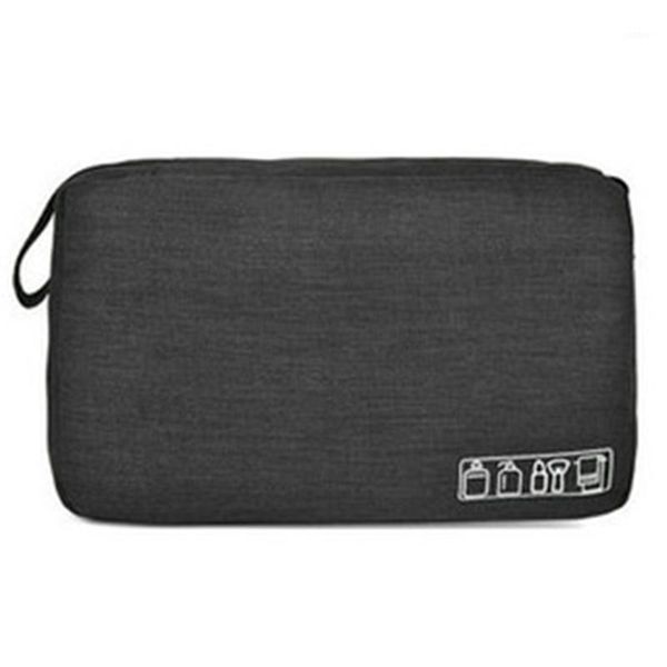 

black mens toiletry bag hanging travel shaving kit organizer perfect accessory cosmetic bags & cases1