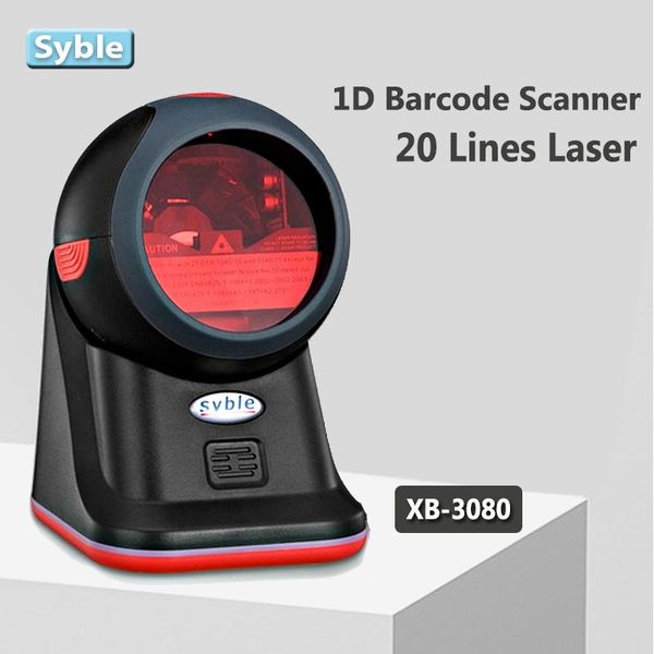 

omnidirectional desk20 lines laser barcode scanner with usb/ps2 for mobile payment xb-3080 scanners