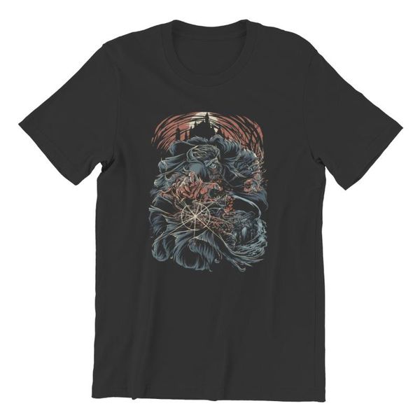 

men's t-shirts werewolf verano fantasy plus size clothing 115432, White;black