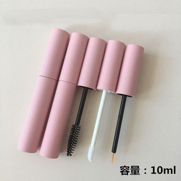 

storage bottles & jars 10/30/50/100pcs 10ml empty lip gloss tubes diy pink mascara round cosmetic eyeliner refillable containers